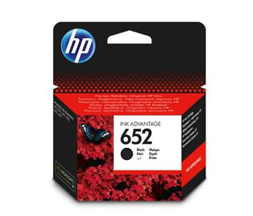 ראש דיו שחור מקורי HP 652