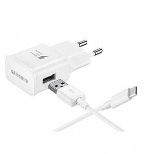 מטען קיר מקורי כולל כבל Samsung Original Adapter 15W Type C