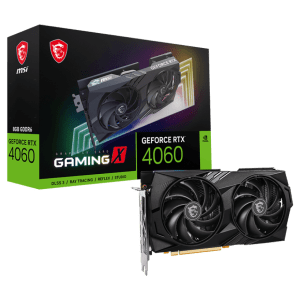 כרטיס מסך MSI GeForce RTX 4060 GAMING X 8G
