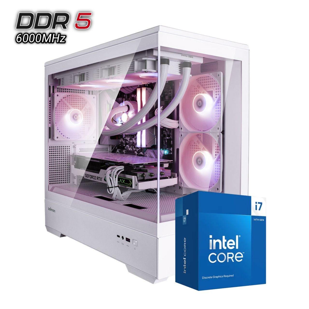 מחשב נייח גיימינג INTEL I7-14700, 32GB, 1TB, RTX 5060 8GB