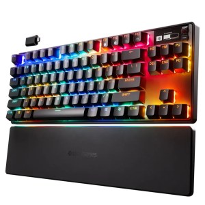 מקלדת גיימינג אלחוטית Steelseries Apex Pro TKLwireless
