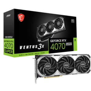 כרטיס מסך MSI RTX 4070 SUPER 12G VENTUS 3X
