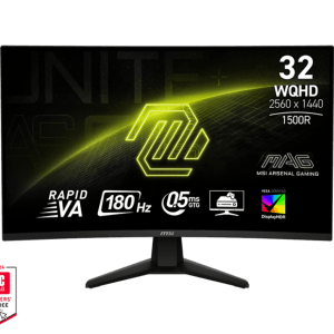 מסך גיימינג קעור "32 MSI MAG 32CQ6F