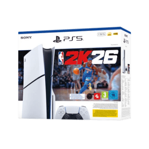 קונסולה+שובר משחק PS 5 BLURAY+NBA 2K26 BUNDLE