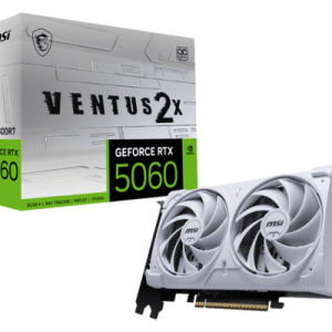כרטיס מסך MSI RTX 5060 8G VENTUS 2X OC WHITE