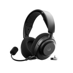 אוזניות גיימינג אלחוטיות שחור STEELSERIES Arctis Nova 3 Wireless