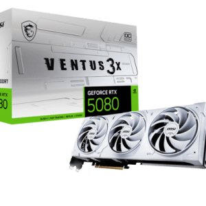 כרטיס מסך MSI RTX 5080 16G VENTUS 3X OC WHITE