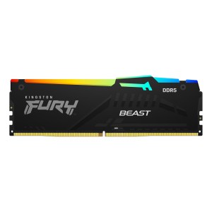 זיכרון למחשב נייח Kingston FURY RGB DDR5 6000MHz 16GB