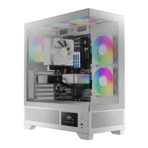 מארז מחשב גיימינג לבן Gamdias Atlas M1 WHITE