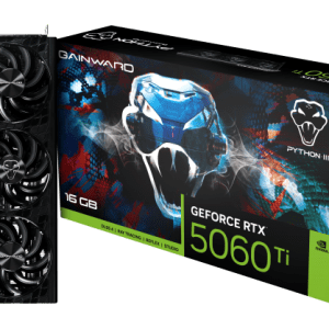 כרטיס מסך Gainward GeForce RTX 5060 Ti Python III OC 16GB GDDR7