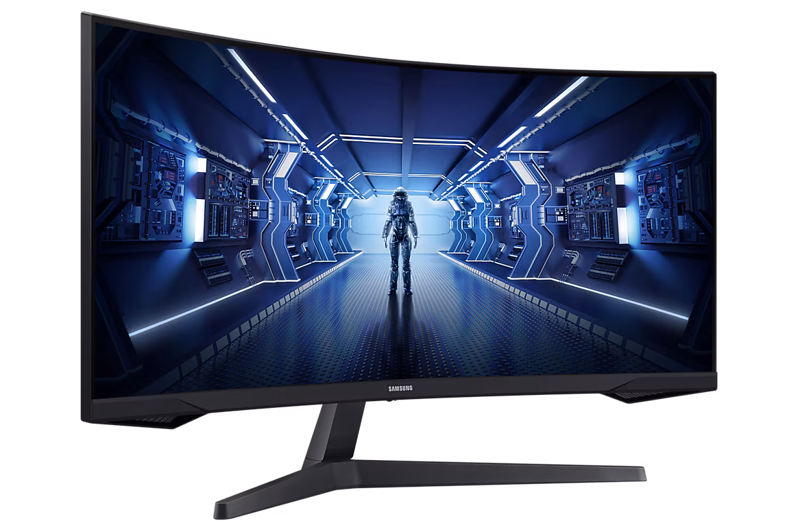 מסך מחשב גיימינג קעור "34 SAMSUNG Odyssey G5 C34G55TWWP